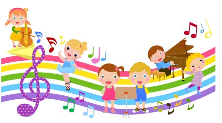 Фон музыкальный детский