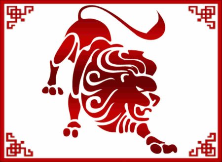 Логотип Лев знак зодиака