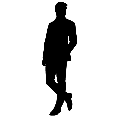 Силуэт человека