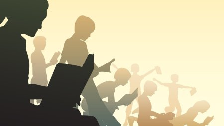 Фон для презентации молодежь и книга