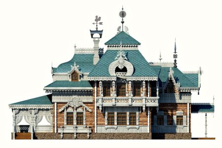 Осташево Церковь Неорусский стиль Архитектор год постройки