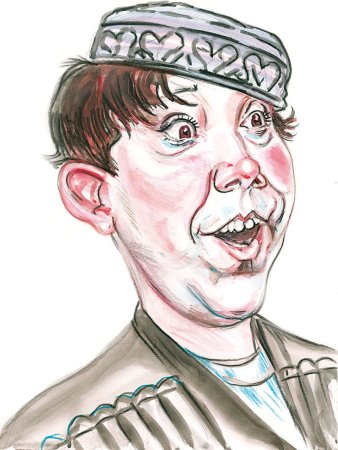 Юрий Никулин шарж