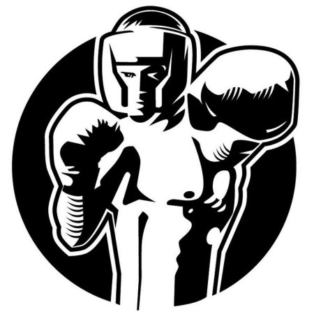 Знак кикбоксинга