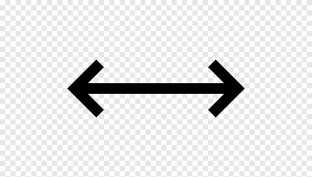 Стрелки в разные стороны