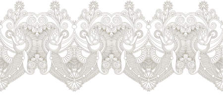 Кружева на прозрачном фоне