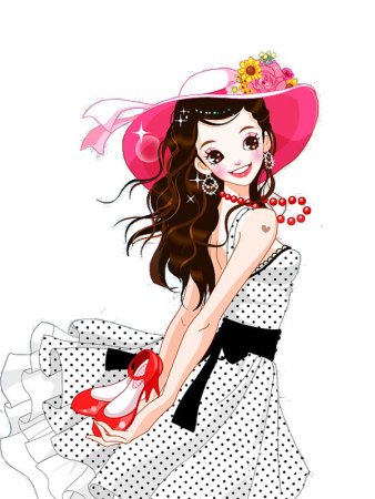 Мультяшные модницы