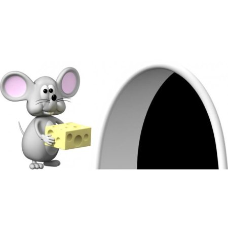 Мышка в норке