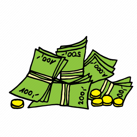 Cash нарисованный