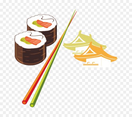 Палочки для роллов вектор