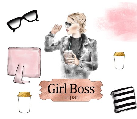 Girl Boss иллюстрация