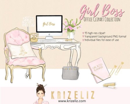 Girl Boss иллюстрация