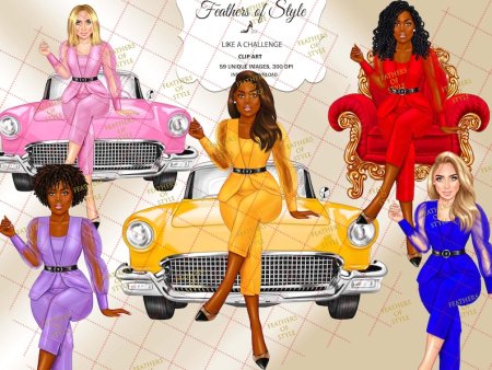 Planner Clipart Fashion