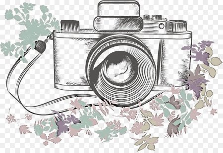 Фотоаппарат рисунок
