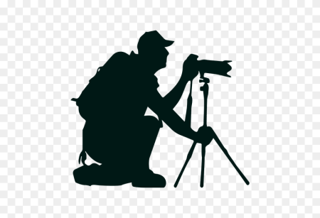 Силуэт фотографа