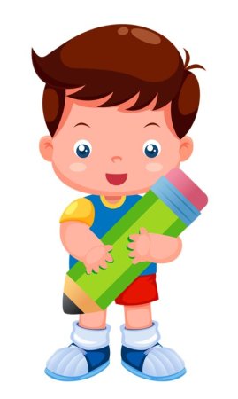 Карандаш для детей на прозрачном фоне