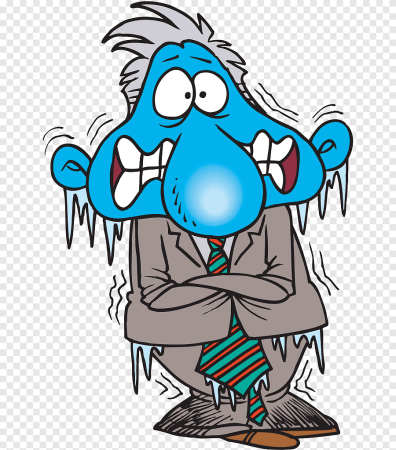 Замерзший мультяшка