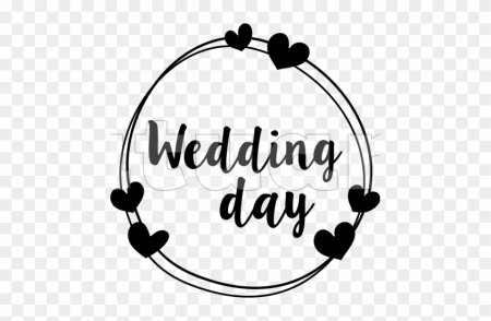 Wedding надпись