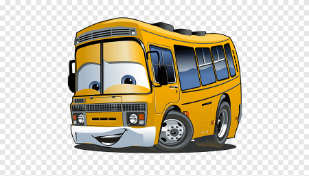 Автобус мультяшный