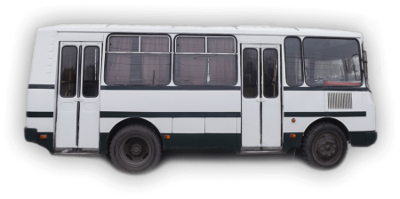 ПАЗ 4234 спереди сзади