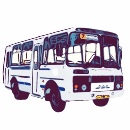 Наклейки на автобус ПАЗ сбоку