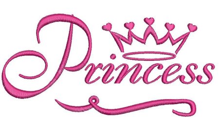 Princess надпись