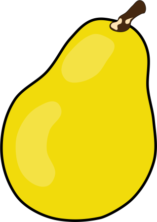 Груша желтая