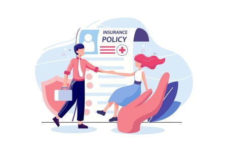 Страхование иллюстрация