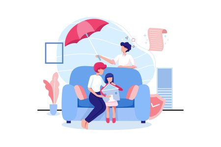 Страхование иллюстрация