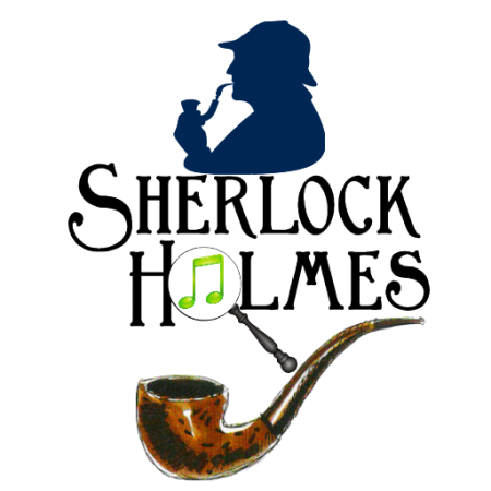 Sherlock holmes надпись