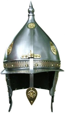 Богатырский шлем сбоку