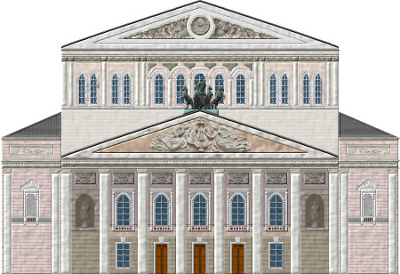 Большой театр архитектура композиция