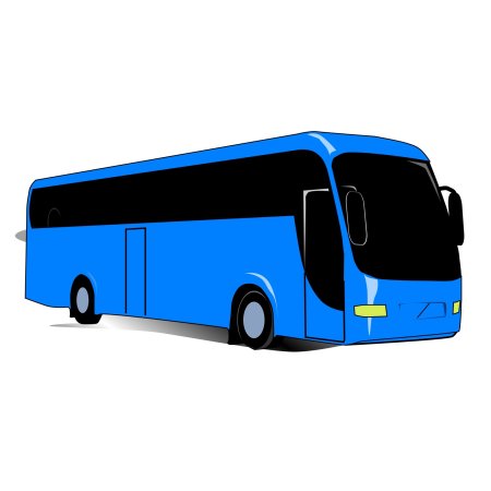 Автобус мультяшный