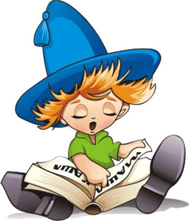 Незнайка с книжкой