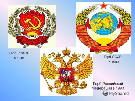 Герб РСФСР 1991-1993