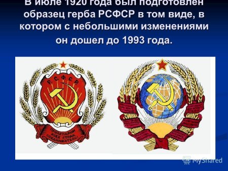Герб РСФСР