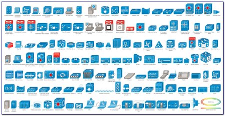 Иконка коммутатора Cisco Visio