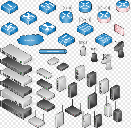 Сеть Stencil Visio