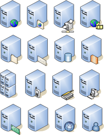 Стенсилы для Visio сетевое оборудование