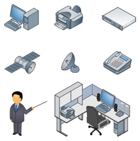 Значки для Visio