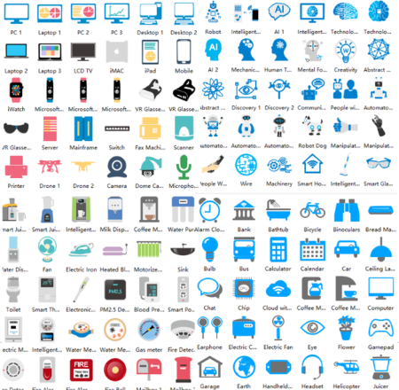 Значки для Visio насосы
