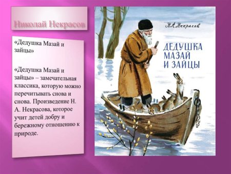 Некрасов Николай Алексеевич дед Мазай и зайцы