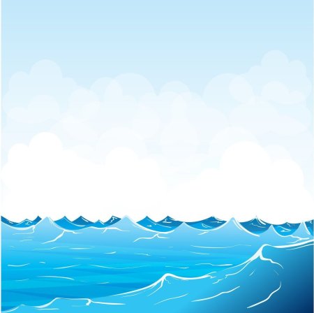 Море мультяшное