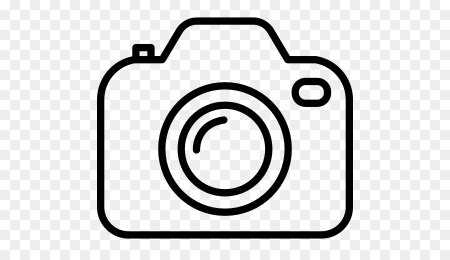 Фотокамера иконка контур