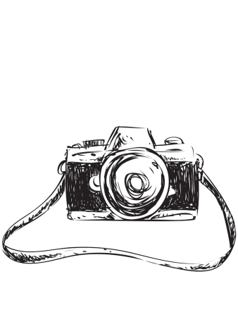 Стилизованный фотоаппарат