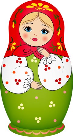 Матрешки для дошкольников