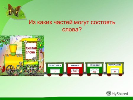 Состав слова в русском языке