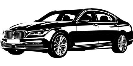 BMW x6 силуэт