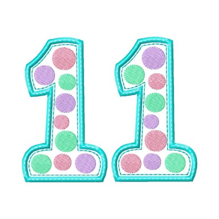 Цифра 11 месяцев