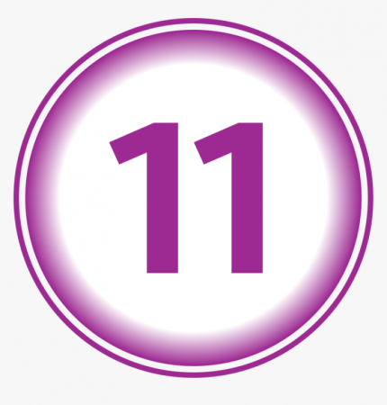 Цифра 11 красивая