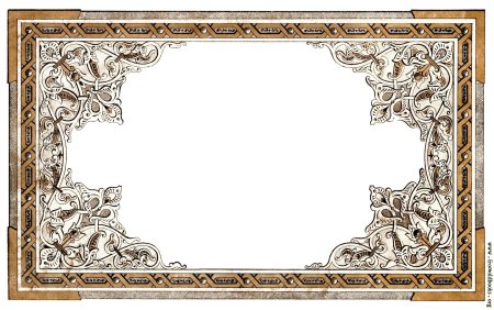 Винтажная рамка
